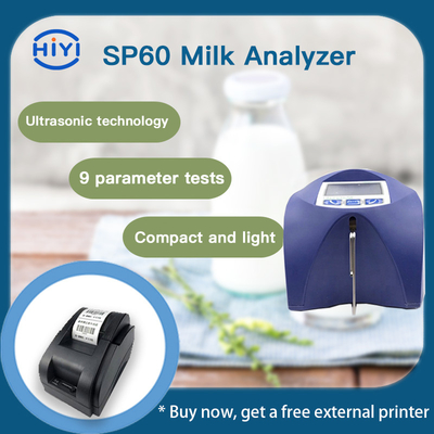 تحليل الحليب من نوع Sp60 من 5 إلى 10 مل ميني PH / Conductivity المركزية المحمولة بالموجات فوق الصوتية