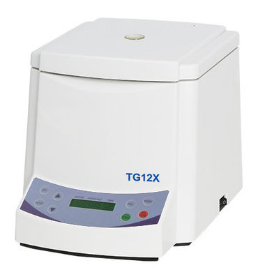 TG12X 12000 دورة في الدقيقة 24 قطعة جهاز طرد مركزي شعري ، جهاز طرد مركزي الدم الهيماتوكريت Rpm
