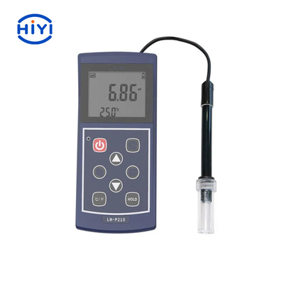 مقياس الأس الهيدروجيني الرقمي المحمول LH-P210 يقيس أيضًا إمكانات القطب الكهربي ودرجة حرارة المحلول